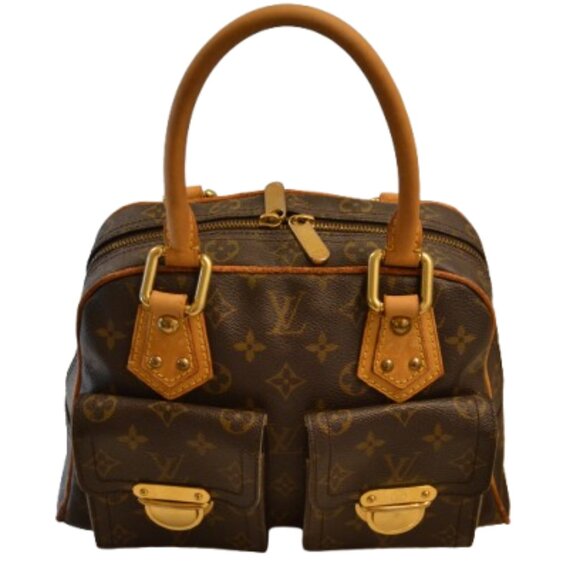 Authentic Louis Vuitton Manhattan PM Handbag with Authenticity Certificate (GUC) - Picture 1 of 13